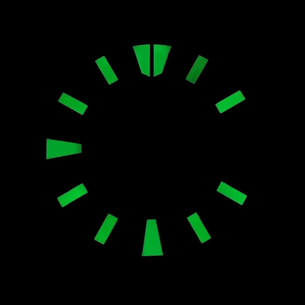Sterile dial Green luminous FIT 29mm NH35 NH36 Movement Watch accessories Black/Green/White/Red/Blue Watch Dial