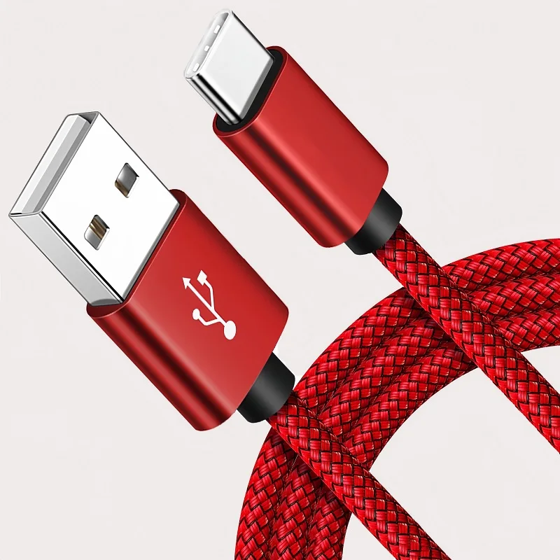 Nylon Braided USB A to iPhone Fast Charger Cord