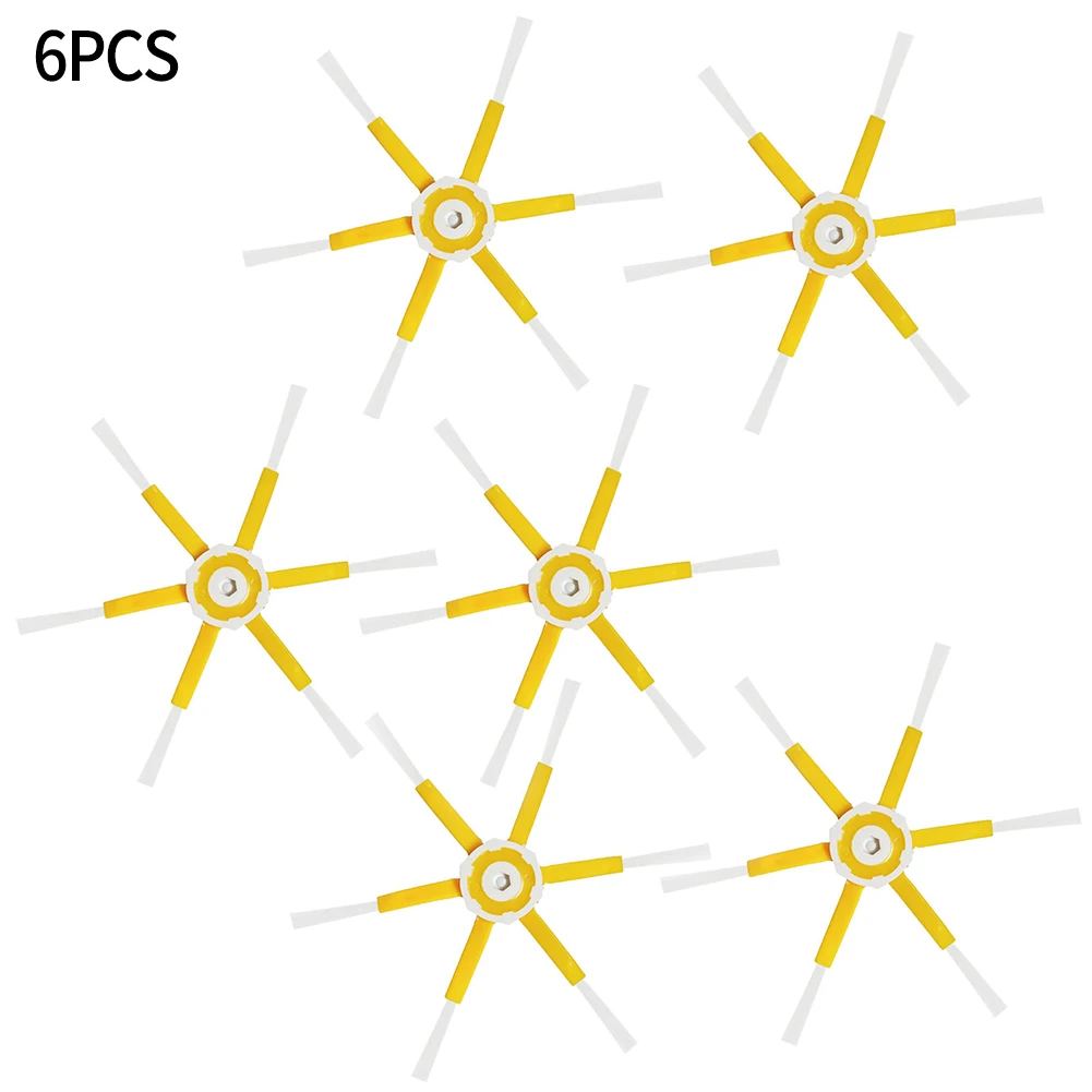 Боковая щетка 6-для IRobot для пылесоса Roomba 500 600 700 набор сменных деталей для пылесоса irobot roomba 16 шт основная щетка hepa фильтр серия 600 690 680 660 651 650 и 500 серии