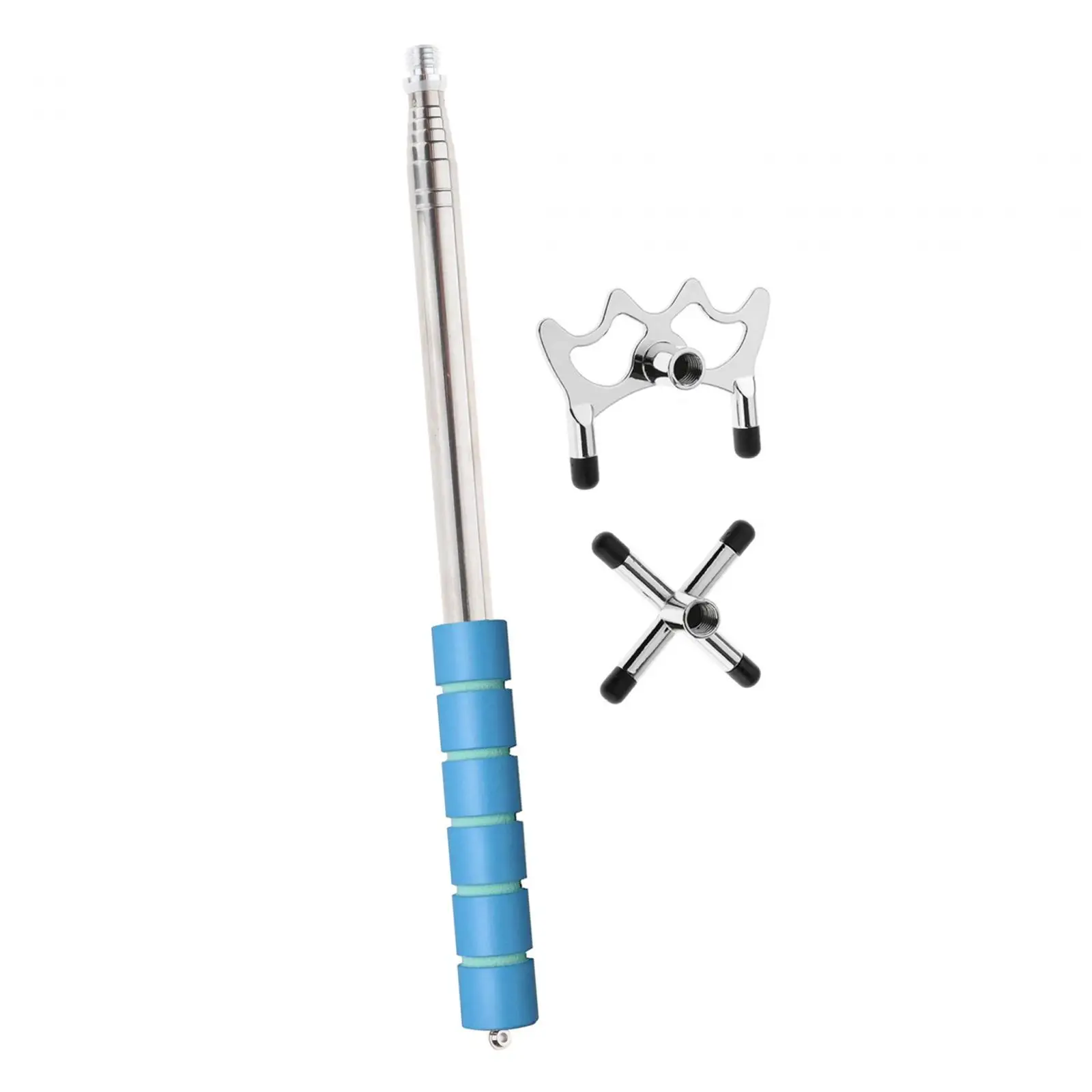Billiards Pool Cue Stick Snooker Pool Cue Rack, Portable Billiards Cue Stick with Bridge Head