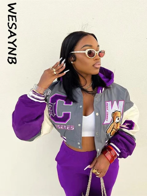 Girls Lilac West Coast Logo Hoodie and Leggings Set