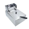 6L/81 Electric Fryer Single Cylinder Single Sieve Deep Fryer Chips Fry Fryer Snack Machine Street Vendor Stall 2