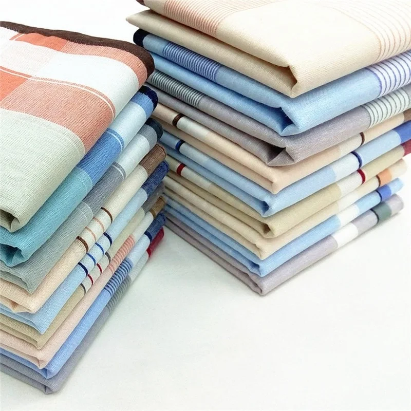 

40 * 40CM Cotton Men's Handkerchief Old Handkerchief Old Style Soft
