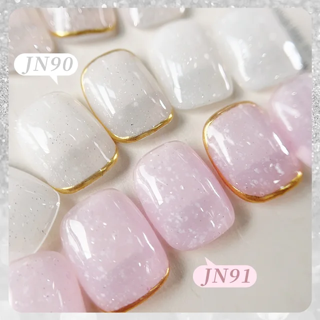 BORN PRETTY 10ml Snow Glitter Jelly Gel Polish Christmas Vernis Semi Permanent Nail Art Soak Off UV Gel Manicure Nail Supplies 2
