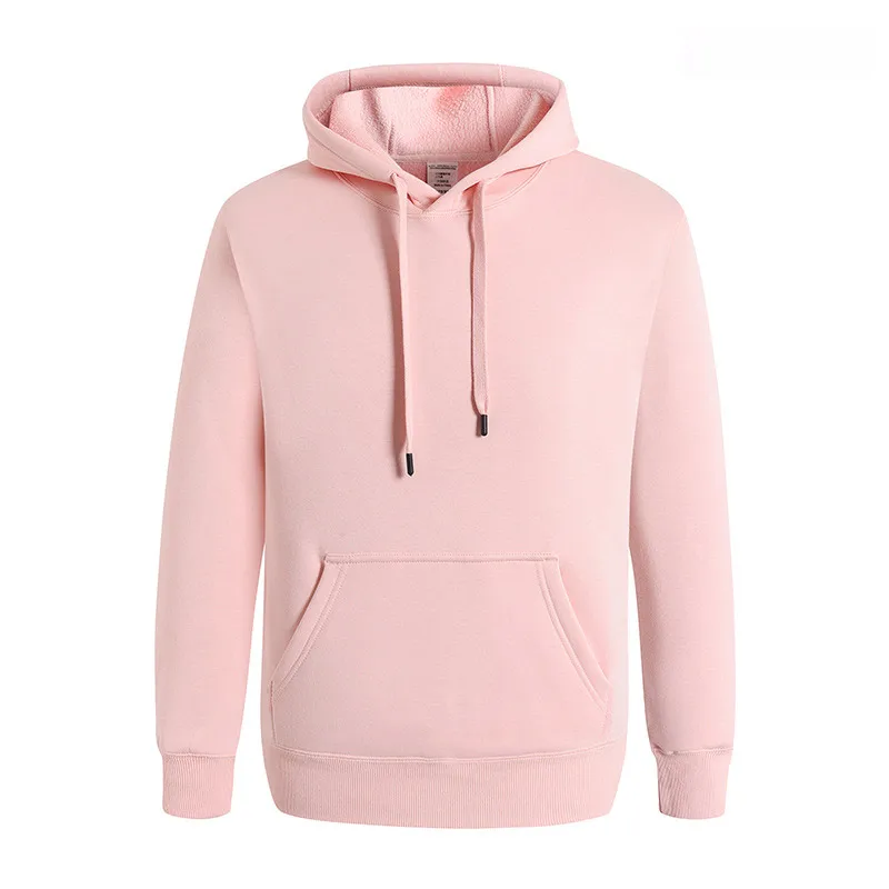 Autumn Winter KPOP Fashion Style Harajuku Slim Fit Tops Loose All Match Casual Outerwear Insert Pockets Printed Hooded Sweater