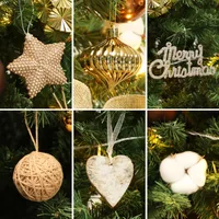 2026 New Christmas Tree Living Room Home Christmas Scene Decoration Handmade Decoration Set Small Gifts 5