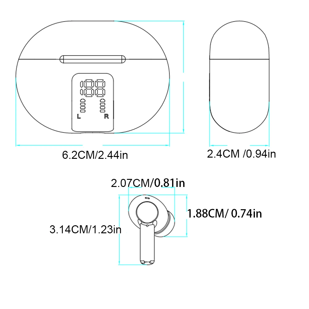 M10 Translation Earphone Simultaneous Interpretation Headphone Support 144 Languages Online Offline Translation Wireless Headset
