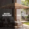 Thatched Hula Tiki Beach Umbrella Hawaiian Style, UV Protect Thatch Umbrella with Tilt Design, Patio, Pool, Garden, Outdoor 4