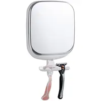 TAILI Shower Fogless Makeup Mirror With Holder Suction Cup Shower Shave Round Acrylic Mirrors Bathroom Mirrors Washroom - Image 6
