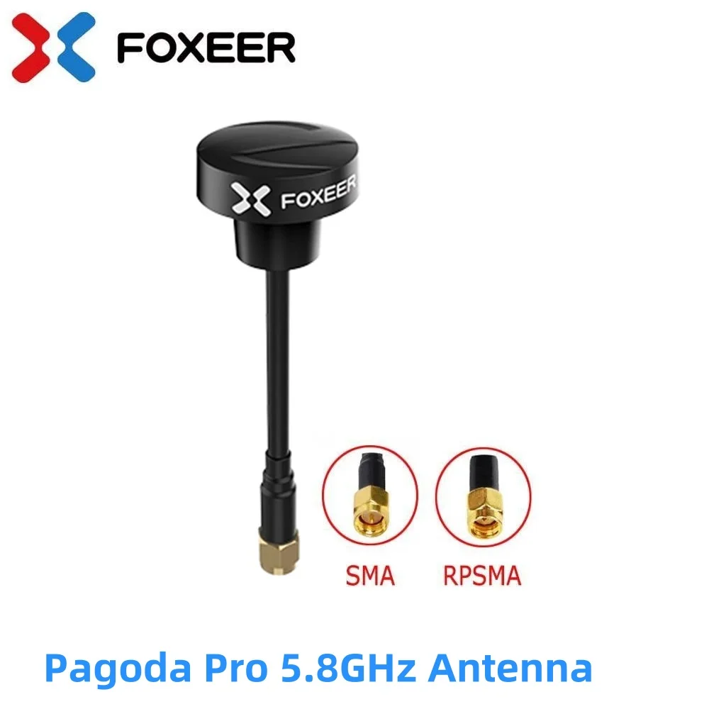 

Foxeer Pagoda Pro 5.8GHz 3dBi Omni FPV Antenna RHCP SMA RP-SMA 86mm for RC FPV Racing Freestyle Drones VTX Goggles DIY Parts