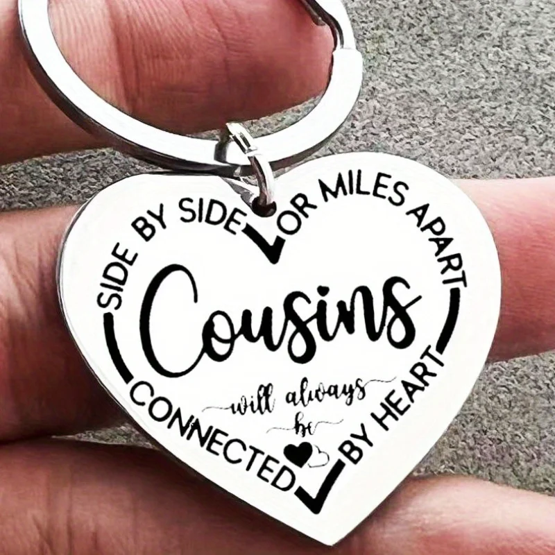 

Keychain for cousins Keychain for Lover,Faimly, Friend Keychain for Me