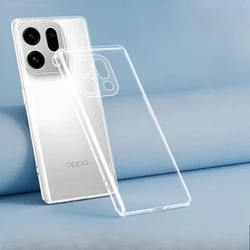 Ultra Thin Clear Soft TPU Silicone Phone Case Protective Back Cover (For OPPO Find X9)