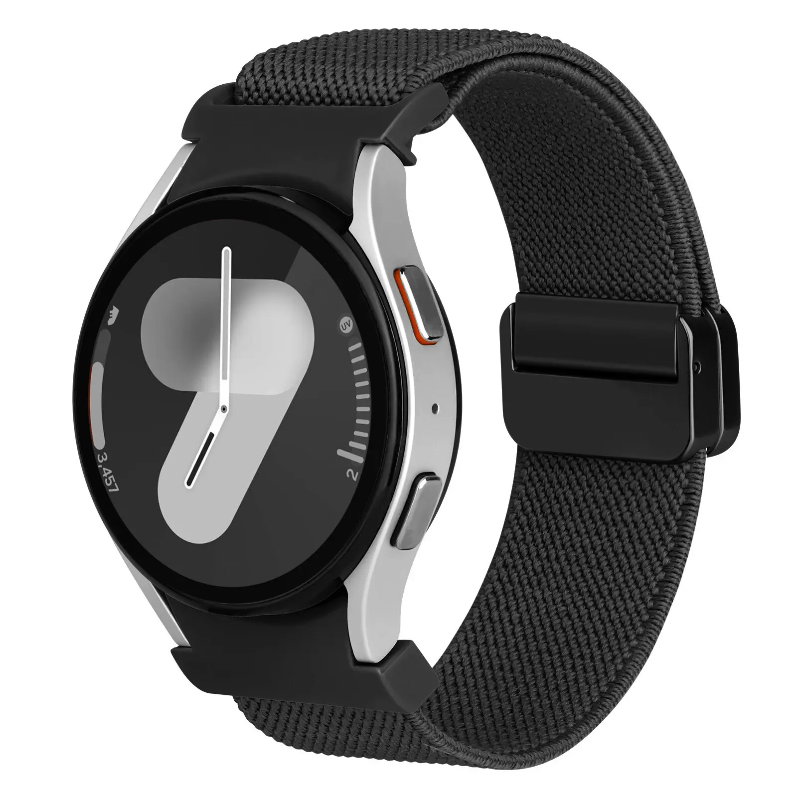 Magnetic Nylon Loop Band - No Gaps Bracelet, 20mm Straps