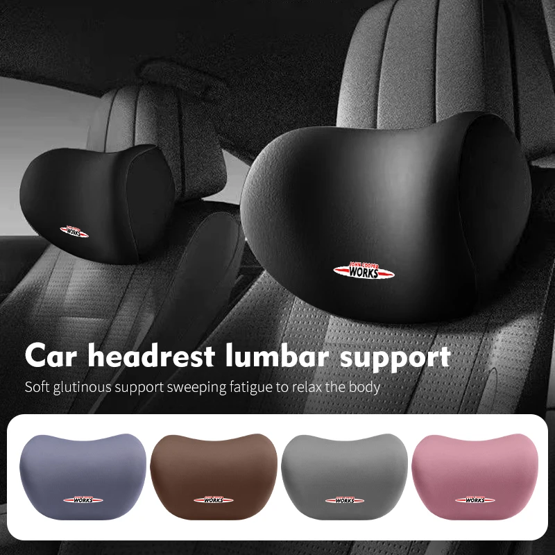 Seggiolino Auto Poggiatesta Cuscino Memory Foam Comfort Poggiatesta Per Mini R56 F54 F57 R70 Jcw F60 F55 John Cooper Works