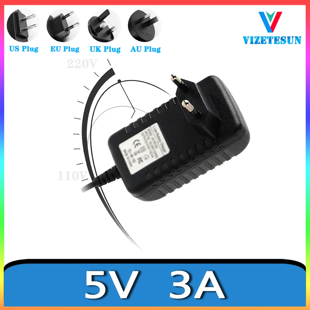 

British Regulation 5V 3A Power Adapter 5V 3000MA Universal Regulated Power Cord DC 5.5*2.1MM