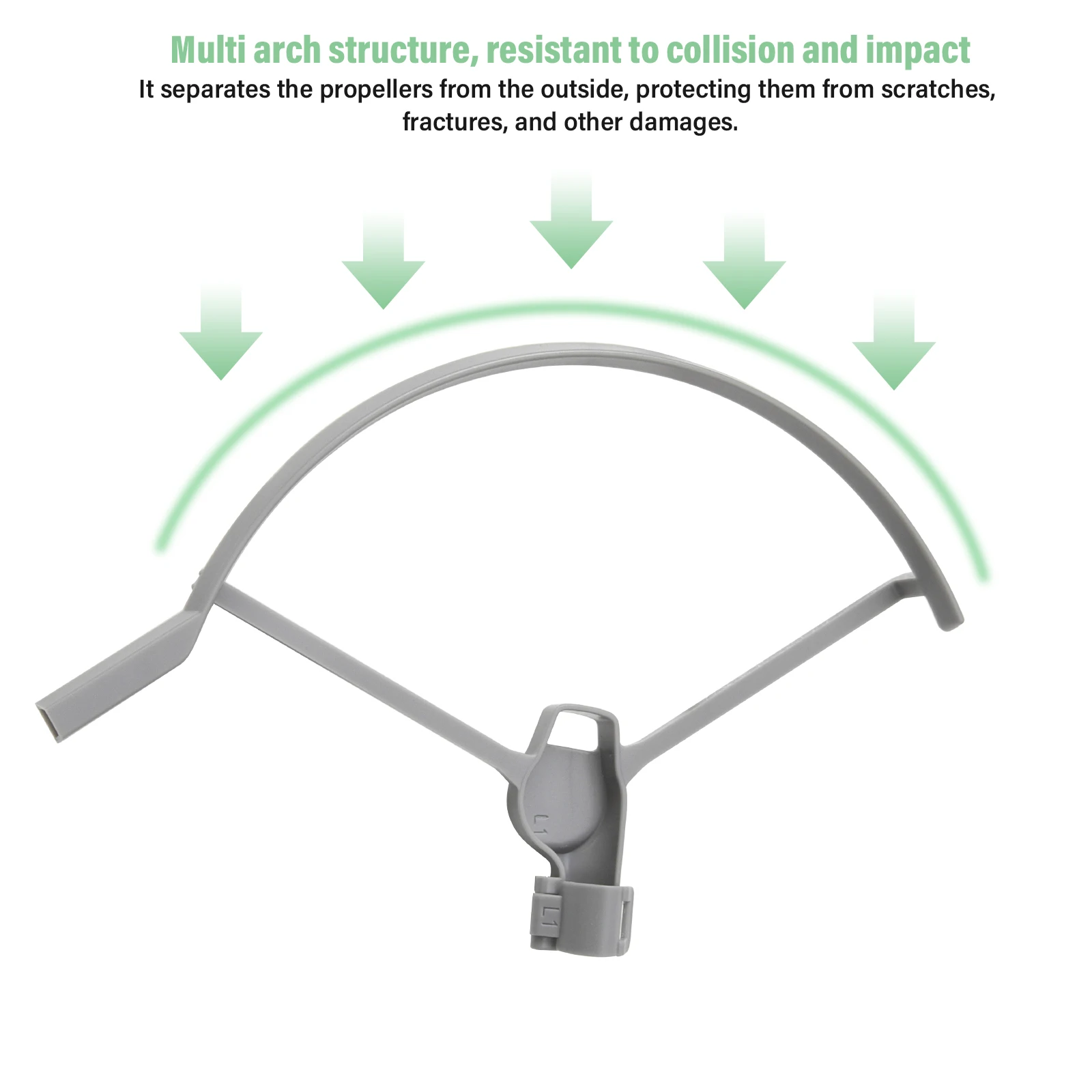 DJI Mini 5 Pro Drone용 ZuruKin 프로펠러 가드 경량 충돌 방지 블레이드 프로텍터 높은 강도 안전 쉴드
