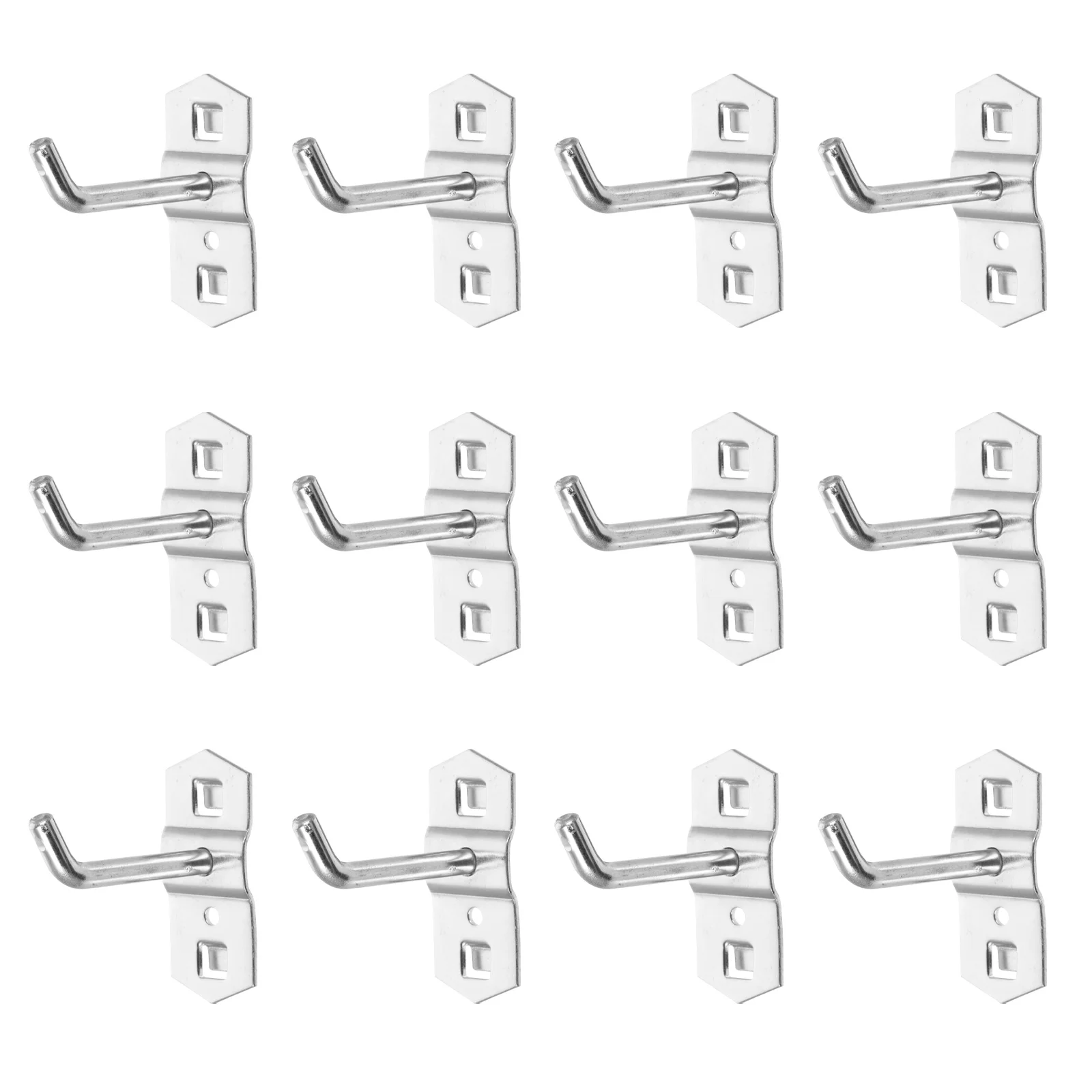 

Peg Board Hooks Hanging Tools Shelves Screw Fit Pegboard Heavy Hooks Craft Cabinet Display Rack Hooking Pegboard Drill Holder