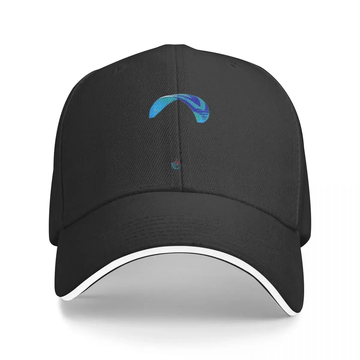 

Paraglider - in blue Baseball Cap Ball Cap Kids Hat Mens Hats Women's