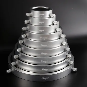 Metal Pressing Ring 80/100/120/140/160/180/200/220/250mm Solar Film to See Solar Eclipse Sunspot Filter Telescope Accessories