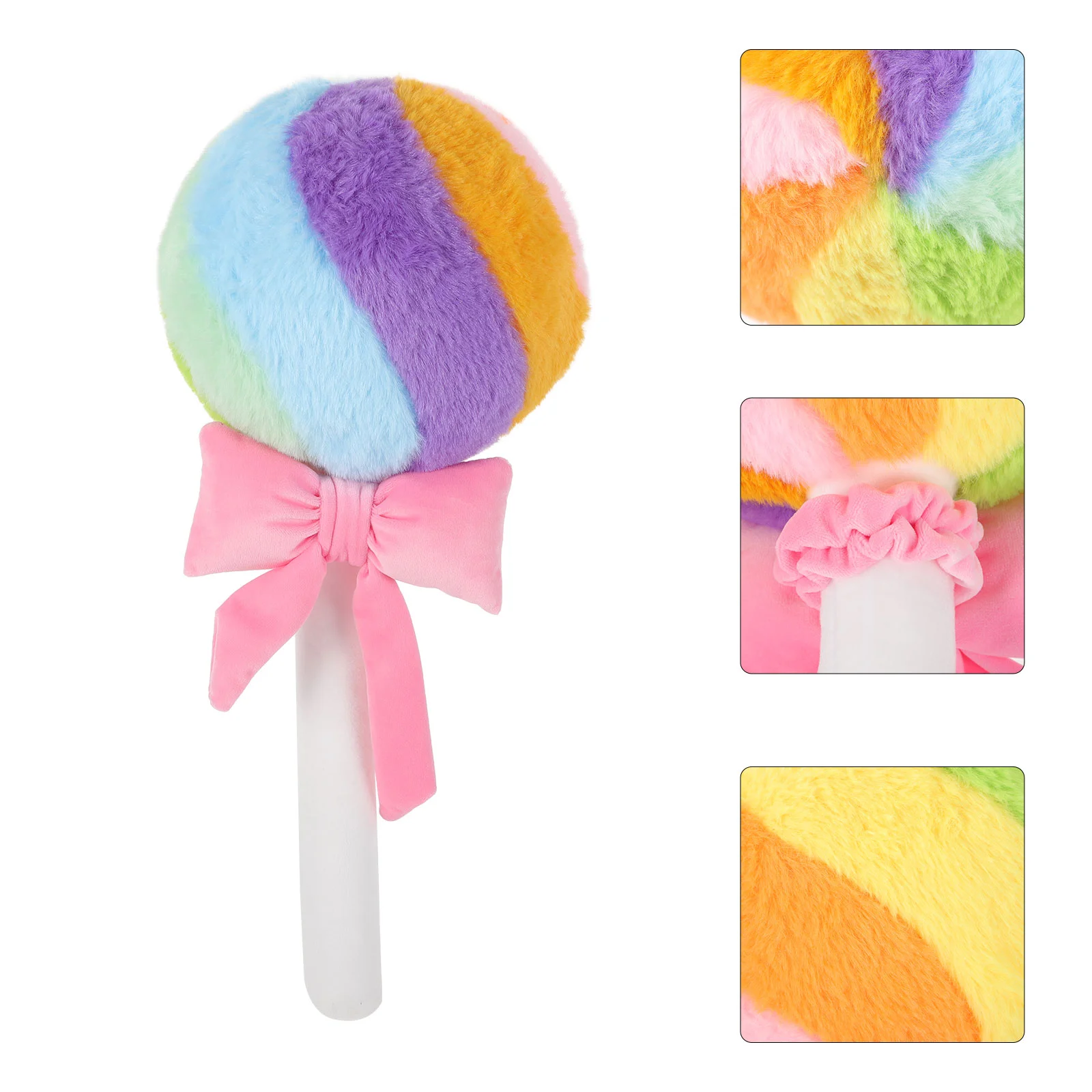 

Cuddle Cushion for Kids Lollipop Photo Room Decor Baby Pillow Plush Toy Girl Nursery Decoration Dolls Girls Child