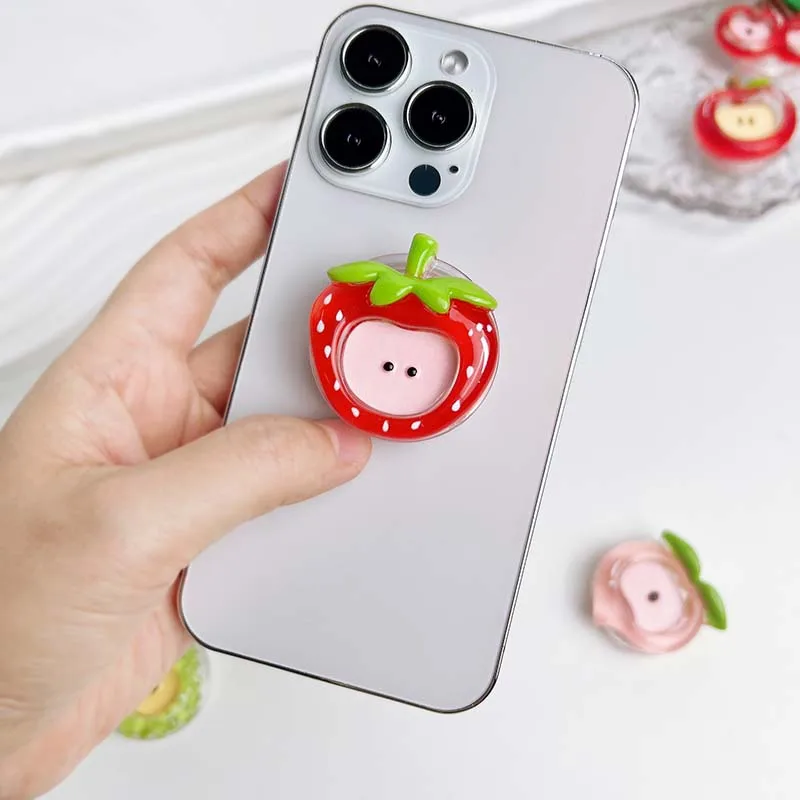 Cute Apple Phone Grip 2