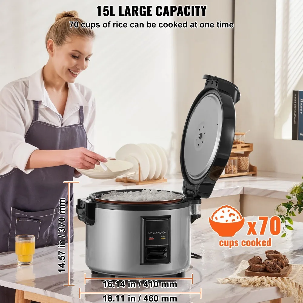 15L Commercial Rice Cooker 3