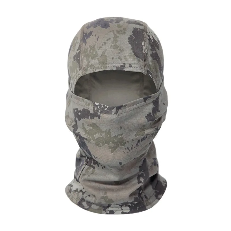 Kuum müük täisnäoga taktikaline kamuflaaž Balaclava mask suusatamine jalgrattasõit jahindus sall mitmekammiline müts meeste peakate_voghion.com