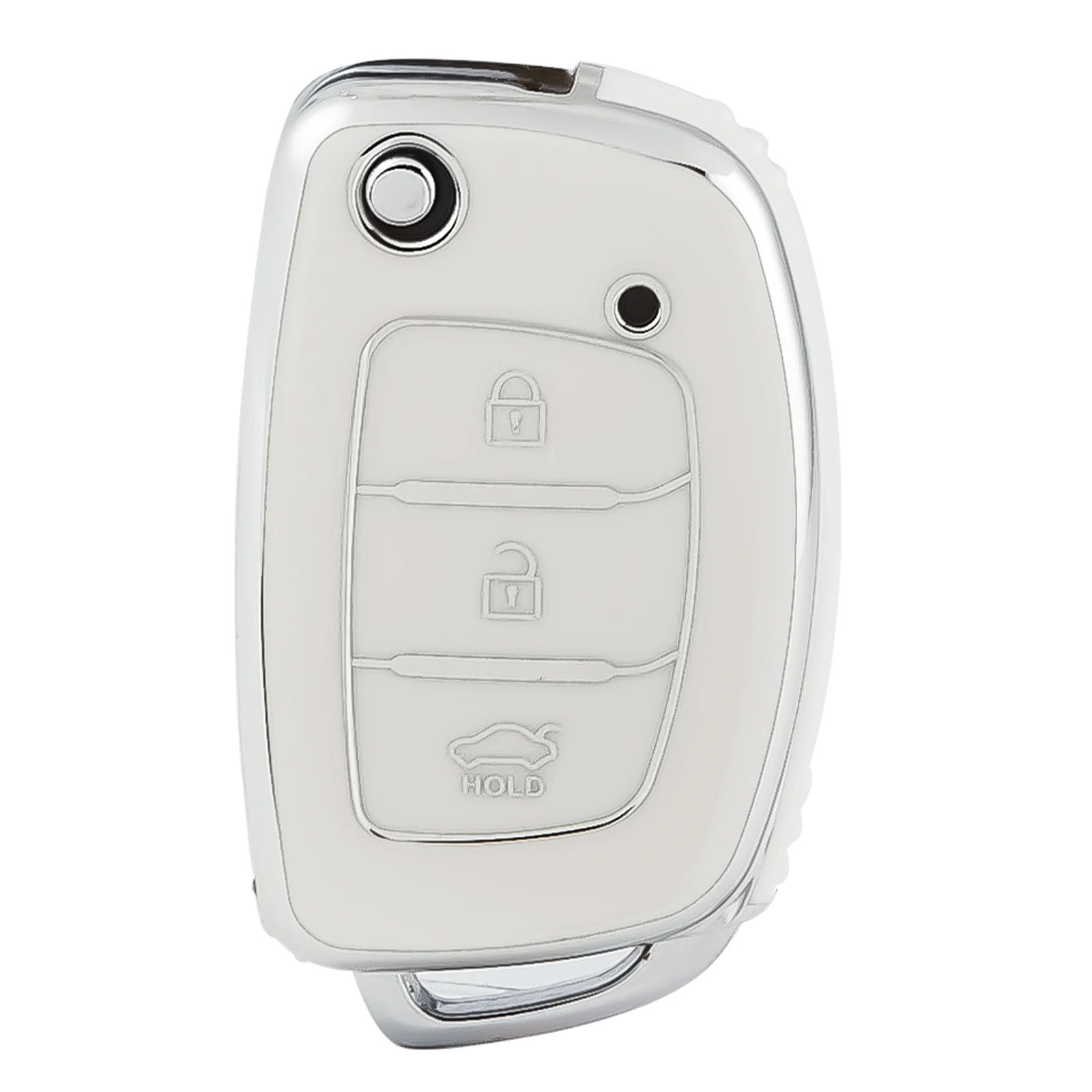 Flip Klappschlüssel 3 Tasten TPU Autoschlüsselhülle für Hyundai Sonata Ix35 IX45 IX25 I10 I20 I30 HB20 Schlüsselgehäuse Fob Autozubehör – Detail 7