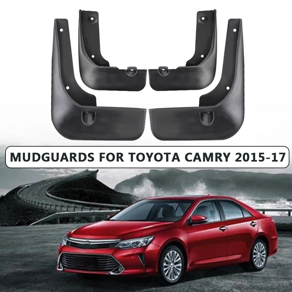 Splash Guards ABS Car Accessories For Toyota Camry 2015 2016 2017 4pcs
