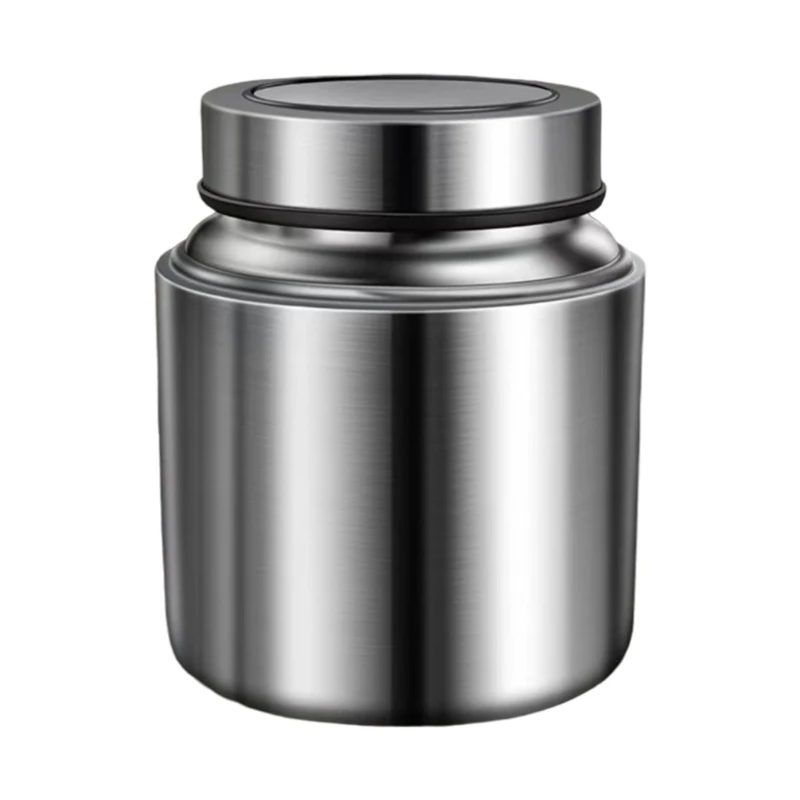 304 Stainless Steel Sealed Jar Container Kitchen Snacks Storage Solution 5