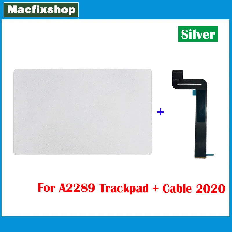 Del Computer Portatile Argento A2289 Touchpad Con Track Pad Cavo 821-02716-A 04 Per Macbook Pro 13 "Retina A2289 Touch Pad Trackpad Alla Fine Del 2020