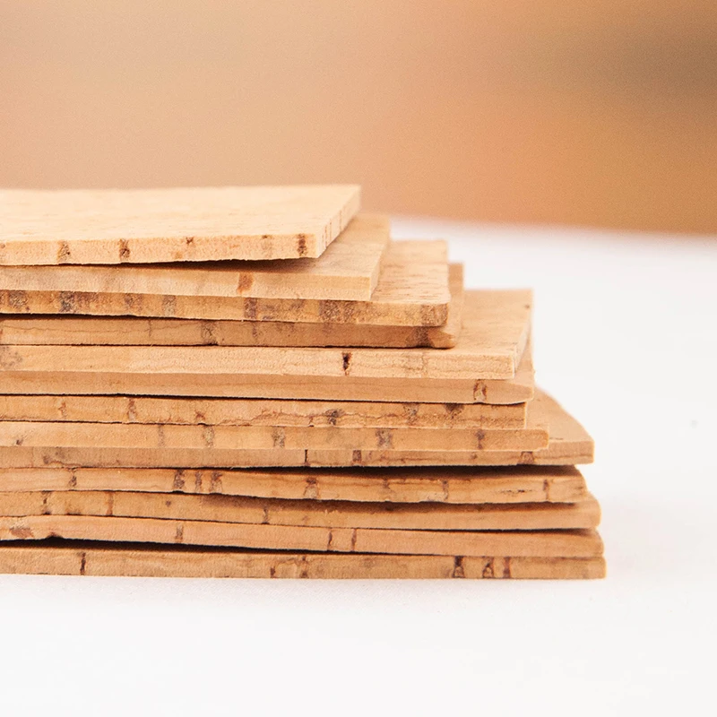 5-Piece Set of Cork Stoppers for Alto and Tenor Saxophone Instruments, Saxophone Curved Neck Interface Mouthpiece Cork Strips, Universal Instrument Accessories