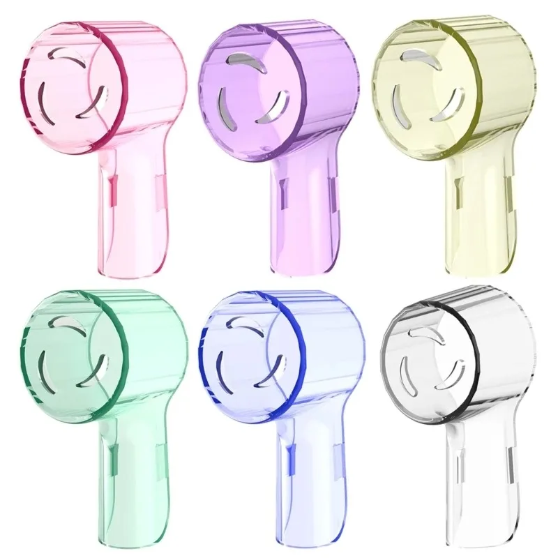 Portable Electric Toothbrush Head Protective Cover Traveling Business Trip Dust Cap Brush Head Cover Bathroom Tool 6pcs