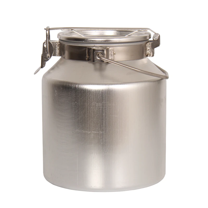割引通販 ヴィンテージ 昭和レトロ アンティーク アルミ容器 牛乳缶 ミルク缶 5L 雑貨