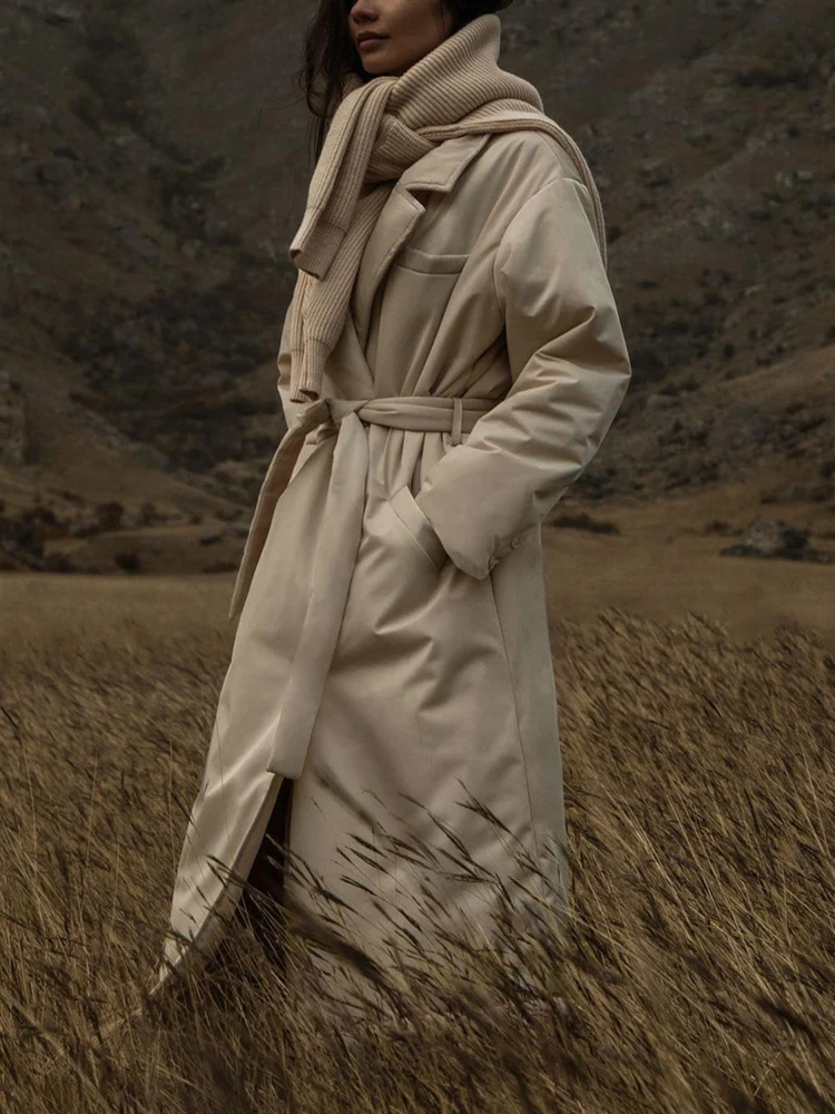 women's-parkas-lapel-long-cotton-padded-jacket-2024-new-in-autumn-winter-temperament-simple-belt-cotton-padded-women's-jacket
