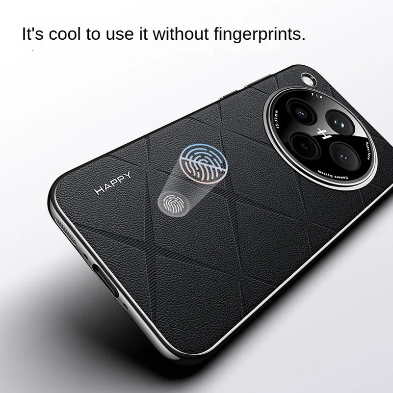 Luxury Plating Leather All-in-One Lattice Pattern Shockproof PU Case