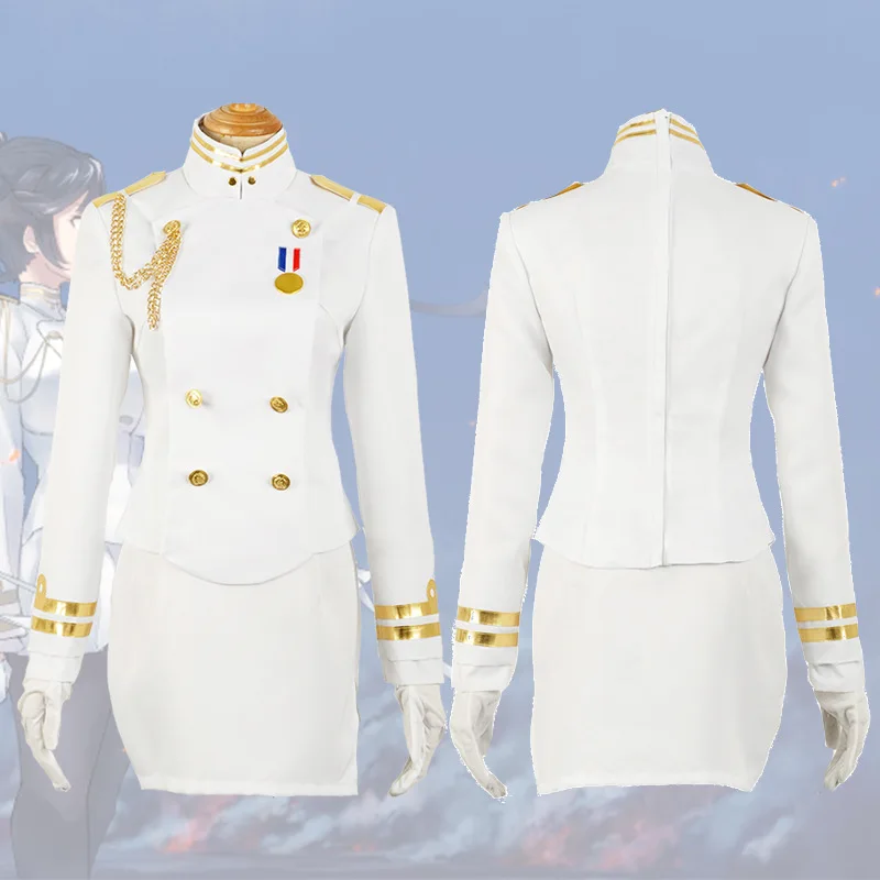 

Anime Azur Lane IJN Takao Atago Mastiff Dog Cosplay Costumes Ship Girl Sexy Uniform Halloween Suit Woman Hip Skirt Roleplay