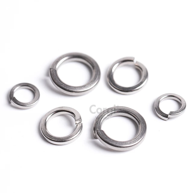 M8 Split Lock Washer, A2 Stainless Steel - Hi-Line Inc.