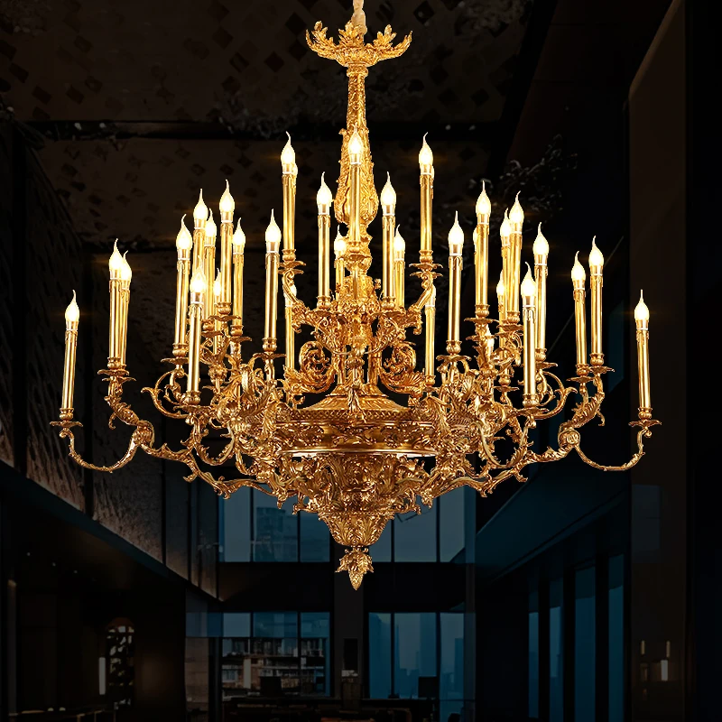 

Роскошный подвесной светильник Meerosee в винтажном стиле для виллы, гостиницы, проектной свечи