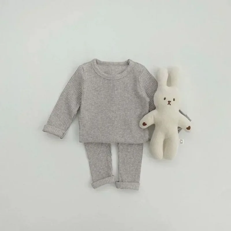 Children Clothes Children Underwear Suits Autumn Winter Fallow Thermal Underwear Suit Baby Clothing Sets Boys Girls Pajama Sets Baby Warm Sleepwear