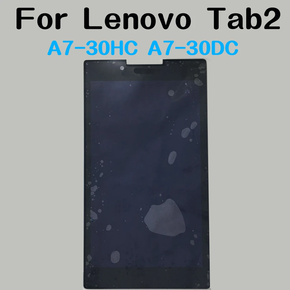 7 Pollici Per Lenovo Tab 2 Tab2 A7-30Hc A7-30 A7-30Dc Display Lcd Touch Screen Digitizer Sensori Parti Di Montaggio In Vetro