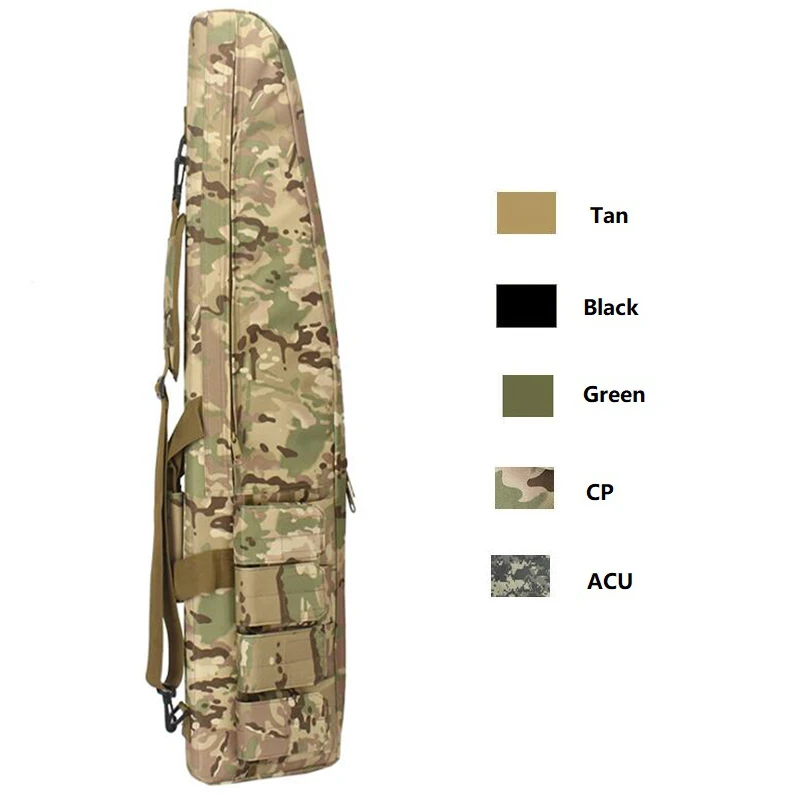 

Tactical Multicam 120CM Heavy Gun Carry Bag Rifle Case shoulder Magazine pouch Hunting Backpack CS Airsoft Outdoor Military Bags