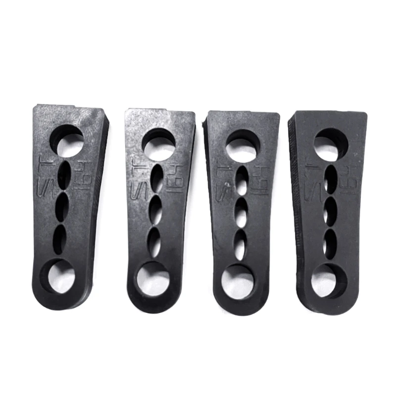 Upgrades Car Door Lock Dampers Rubber Door Lock Silencers set Simple Installation Soundproofing Cushions for Vehicles Car Door Lock Damper