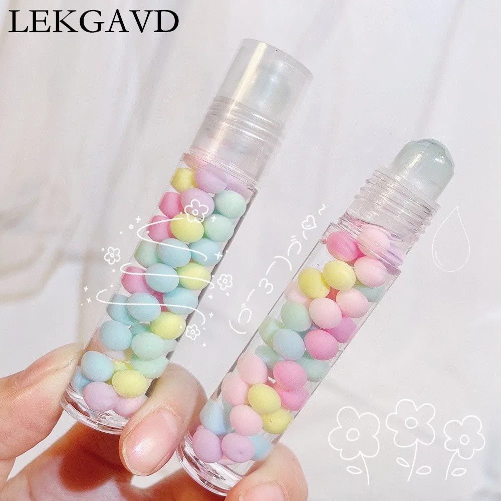 

8ml Liquid Lip Gloss Mirror Transparent Colorless Ball Glass Lip Glaze Lip Oil Hydrating Moisturizing Lip Plumper Balm Lips Care