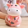 3 Sizes Piggy Bank For Paper Money Animal Cow Safe Money Box For Kids Creative Children Gifts Coins Cash Box Home Decoration 5