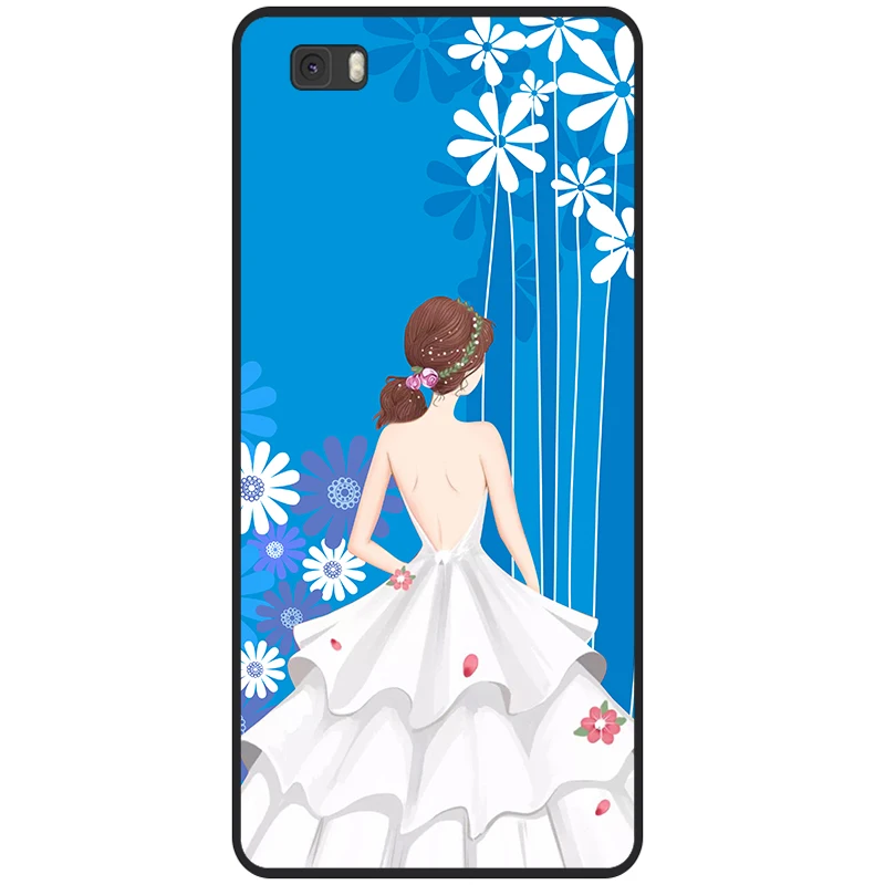 Sleek TPU Soft Cover Silicone Case for Huawei P8 Lite - Premium Protection Coque