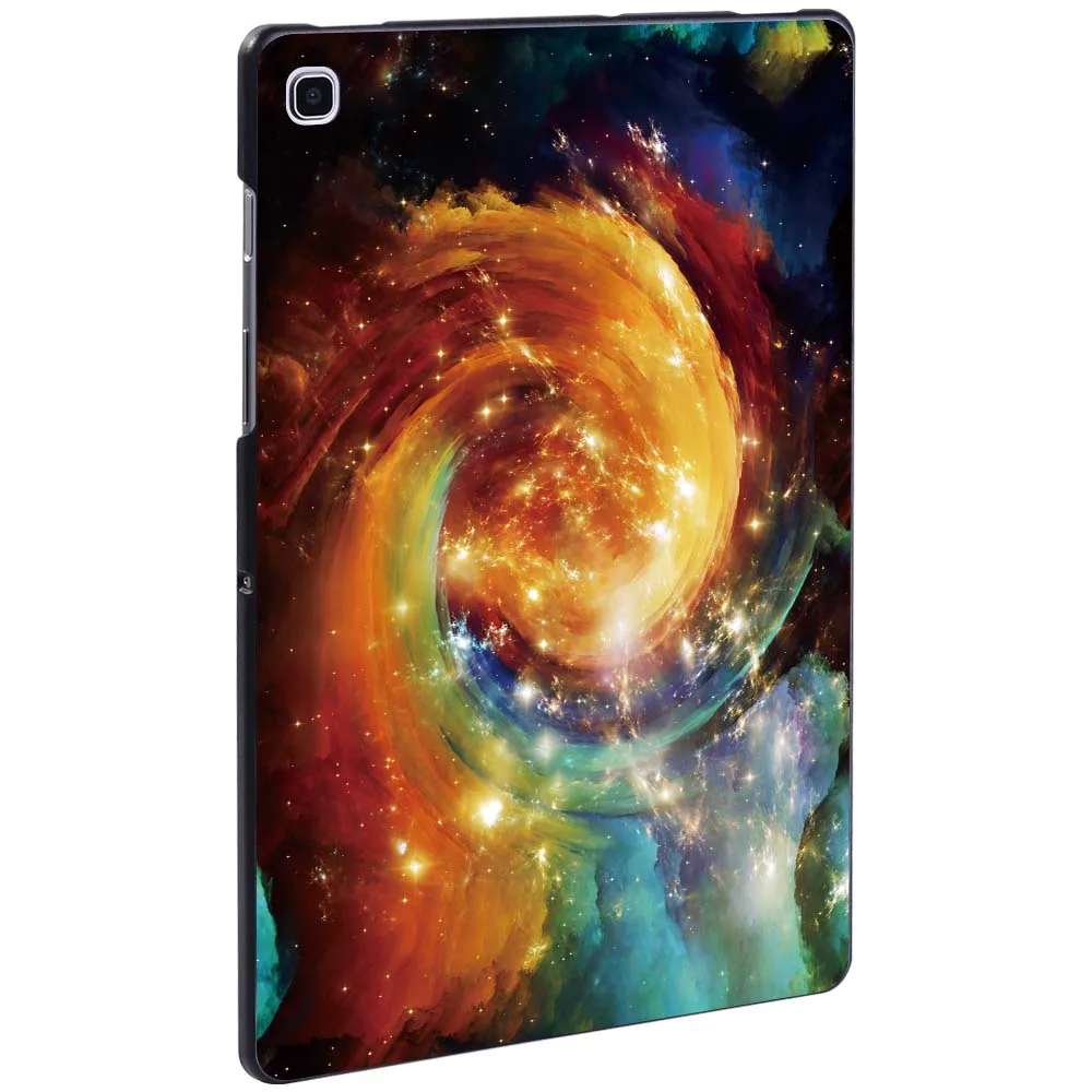 Tablet Case for Samsung Galaxy Tab A7 Lite 8.7/Tab A7 10.4/Tab A 8.0/A 10.5/A 10.1/A 9.7/A A6 10.1 Space Print Back Shell Cover