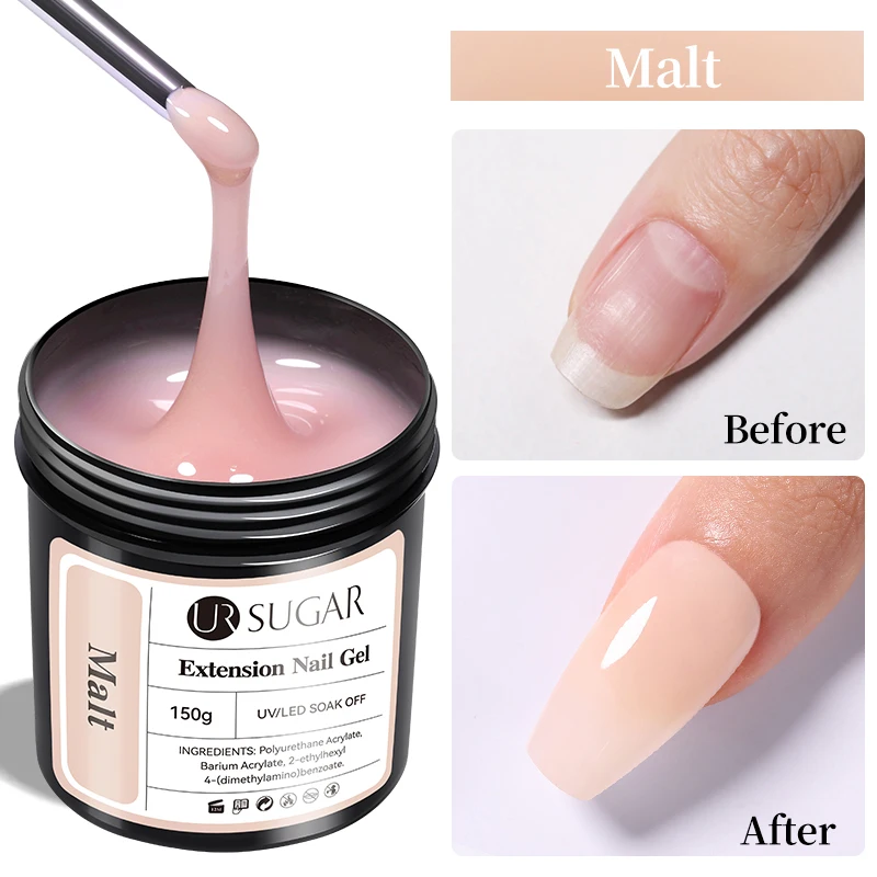 UR SUGAR 150g Quick-Drying Nude Pink Rose Red Gel Nail Polish