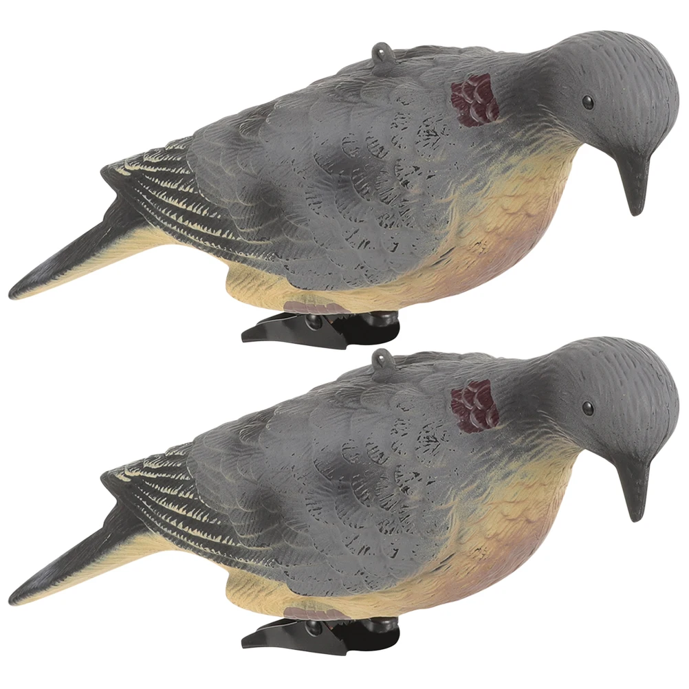 Simulation Pigeon Hunting Decoy Artificial Fake Pigeon Model Lifelike Bird Figurine Dove Statue Hunting Baits Home garden decor