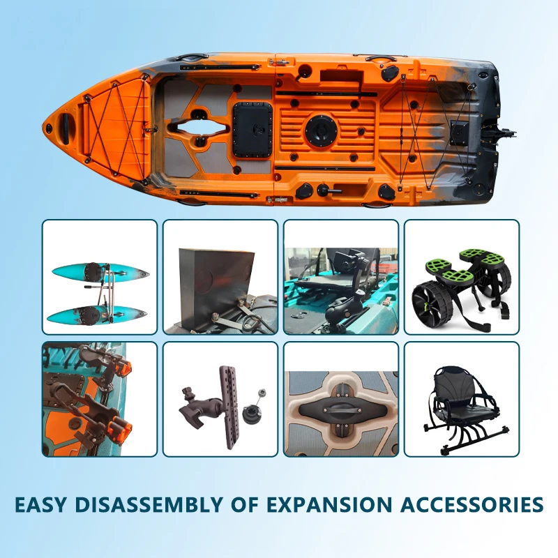 Modular Kayak Electric / Pedal-Driven 4